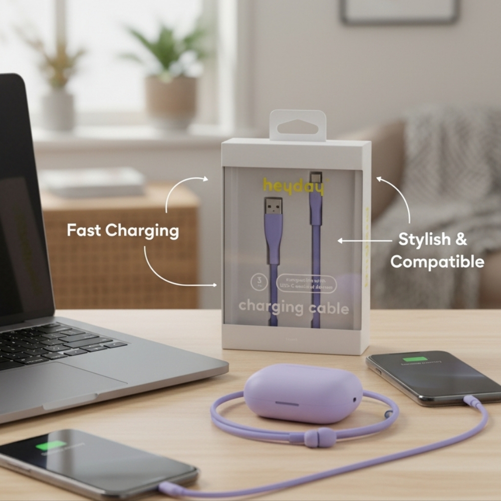 Heyday charging cable